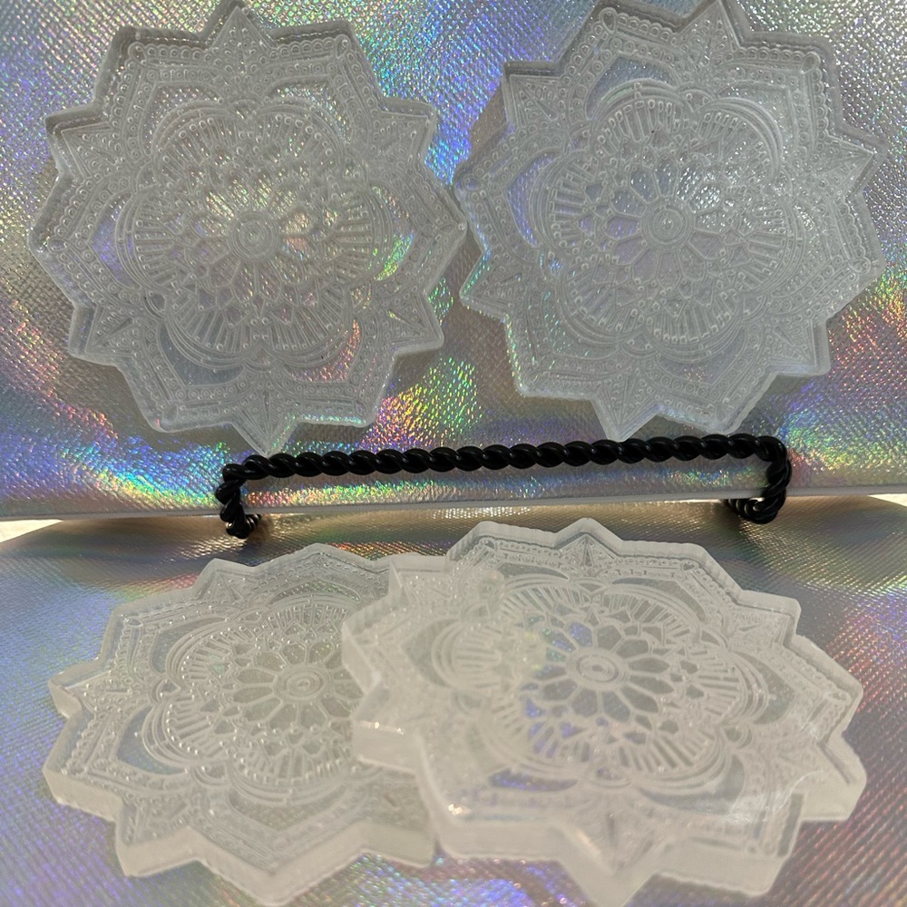 Resin coasters